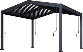 Bioklimatická pergola APEX 3,6x4 m, hliník - voľne stojaca