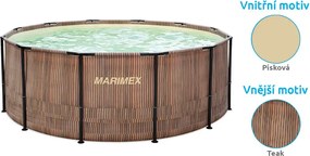 Marimex Florida 3,66 x 1,22 m Teak 10340286