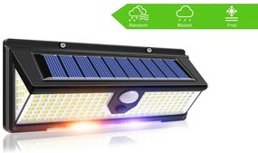 Zaparkorun Solárne záhradné osvetlenie so senzorom pohybu - 190 LED