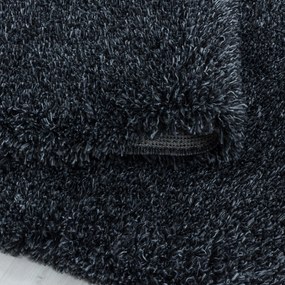 Ayyildiz koberce Kusový koberec Fluffy Shaggy 3500 antracit - 140x200 cm