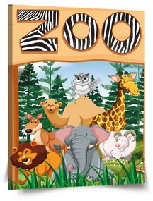 Sablio Obraz Zoo - 110x50 cm