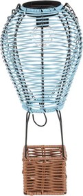 Solárny lampáš balón s LED osvetlením PLA113 BLUE-L