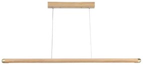 LED Luster na lanku LED/22W/230V 4000K 120 cm jaseň/masív