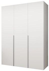 Šatníková skriňa 150 cm Alice 1 (biela + kašmír). Akcia -20%. Vlastná spoľahlivá doprava až k Vám domov. 1126105