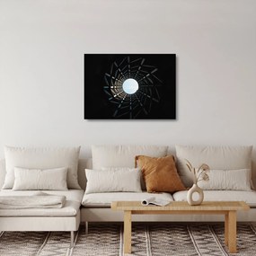 Sklenený obraz tunelu (70x50 cm)