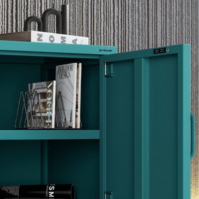 Nočný stolík MIA, 424 x 595 x 400 mm, Modern: morská farba