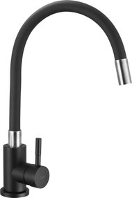 Rea Clever, drezová batéria s flexibilným ramenom, čierna-oceľová, REA-B5698