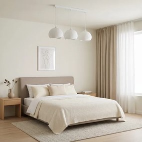 Brilagi - Závesný luster na lanku WABI SABI 3xE27/40W/230V biela