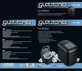 Výrobník ľadu Guzzanti GZ 125B