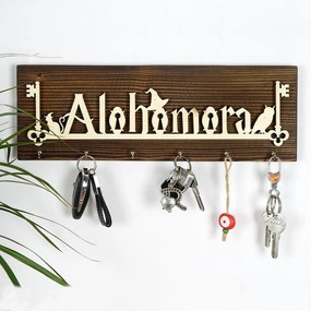 Nástenný drevený vešiak na kľúče - Wallity