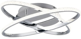 LED stropné svietidlo v striebornej farbe Lane – Trio