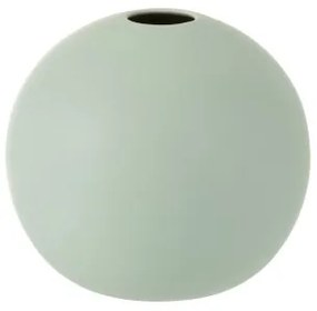 Svetlo zelená keramická váza MINT M - 18 * 18 * 18 cm