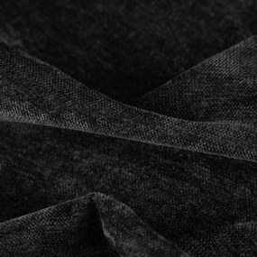 ZÁVES NA KRÚŽKOCH VANI 140X250 CM ČIERNA