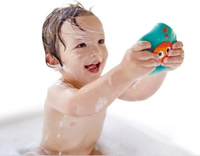 Striekacia chobotnica s hviezdicou- hračka do vody