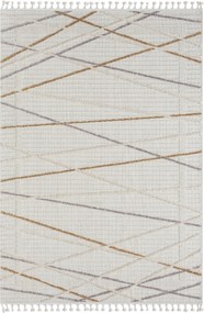 My Flair, Kusový koberec Luana 1 creme, 140x200, biela, chodba / predsieň