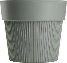 PLASTOVÝ KVETINÁČ SILVA LINE 16X14 CM MÄTOVÁ