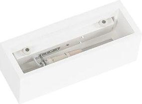 Inteligentná nástenná lampa biela vrátane Wifi G9 - Tjada Novo