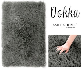 Kusový koberec AmeliaHome Dokka tmavě šedý