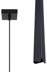 Sollux SL.1400 - Luster na lanku PRYSM 1xG9/8W/230V čierna