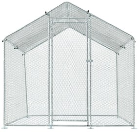 InternetovaZahrada - Vonkajšia klietka pre sliepky - 2x2x2 m