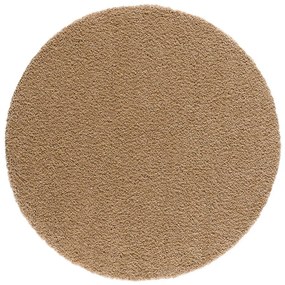 Svetlohnedý okrúhly koberec ø 130 cm Norge – Universal