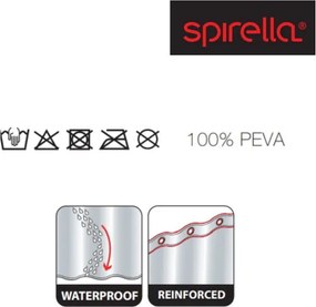 Sprchový záves 180x200 cm Kuapa – Spirella