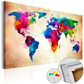 Artgeist Obraz na korku - Colourful Ranger  [Cork Map] Veľkosť: 90x60