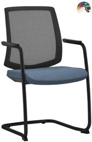 RIM Konferenčná stolička VICTORY VI 1431 čalúnenie SILVERTEX koženka