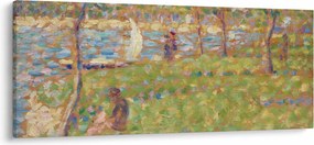 Obraz - Georges Seurat, Study for "La Grande Jatte", reprodukcia (120x50 cm)
