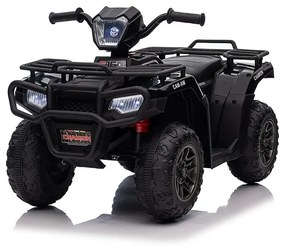Baby Mix Detské elektrické autíčko Quad, čierna