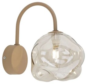 Nástenné svietidlo LAVA 1xG9/8W/230V béžová/dymová béžová