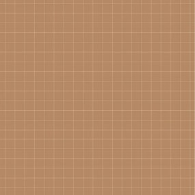 Tapeta šachový vzor škoricová 280x50 cm