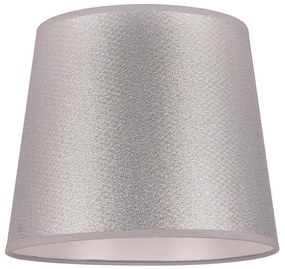 Duolla - Tienidlo k stolnej lampe CLASSIC M E27 pr. 24 cm strieborná