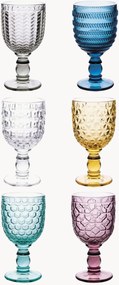 Poháre na víno Goblet, 6 ks