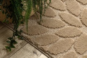 Kúpeľňový koberček SUPREME LINES kamienky, béžový