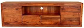 TV stolík Tina 200x60x45 indický masív palisander Only stain