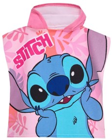 Detské pončo mikrovlákno Lilo and Stitch 50x100cm Faro