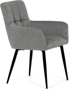 Jedálenská stolička sivá DCH-P3146 SIL2