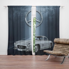 Sablio Záves Mercedes-Benz 300 SL V lese: 2ks 140x250cm