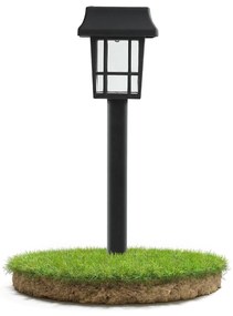 BERGE 4x LED solárna záhradná lampa LATARNIA