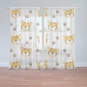 Sablio Záclony Tigrík: 2ks 150x250cm