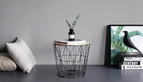Dekorstudio Dekoračný stolík Round Hill veľkosť L