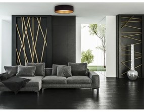 Brilagi - LED Stropné svietidlo VELVET STAR LED/24W/230V pr. 40 cm  čierna/zlatá