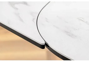 Rozkladací jedálenský stôl 45177 180/220/260 x 90cm White Ceramik  - Komfort-nábytok