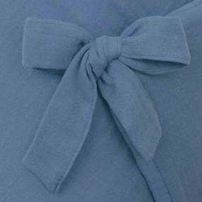 NEW BABY Mušelínová šnurovacia zavinovačka New Baby modrá