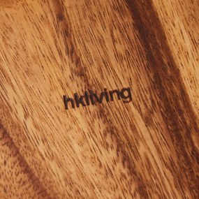HK living Drevená miska Apple Acacia Large