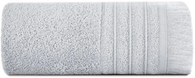 BAVLNENÝ UTERÁK MIRENA SADA 3KS 70X140 CM STRIEBORNÁ