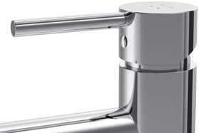 Umývadlová batéria AM.PM Spike FPA92200 vysoká jednopáková s odtokovým ventilom, chróm