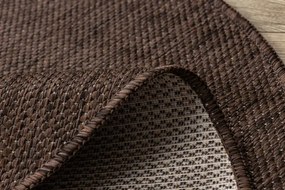 Koberec SIZAL SION A5165A hnedý kruh