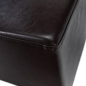 Taburetka Niki New - tmavohnedá